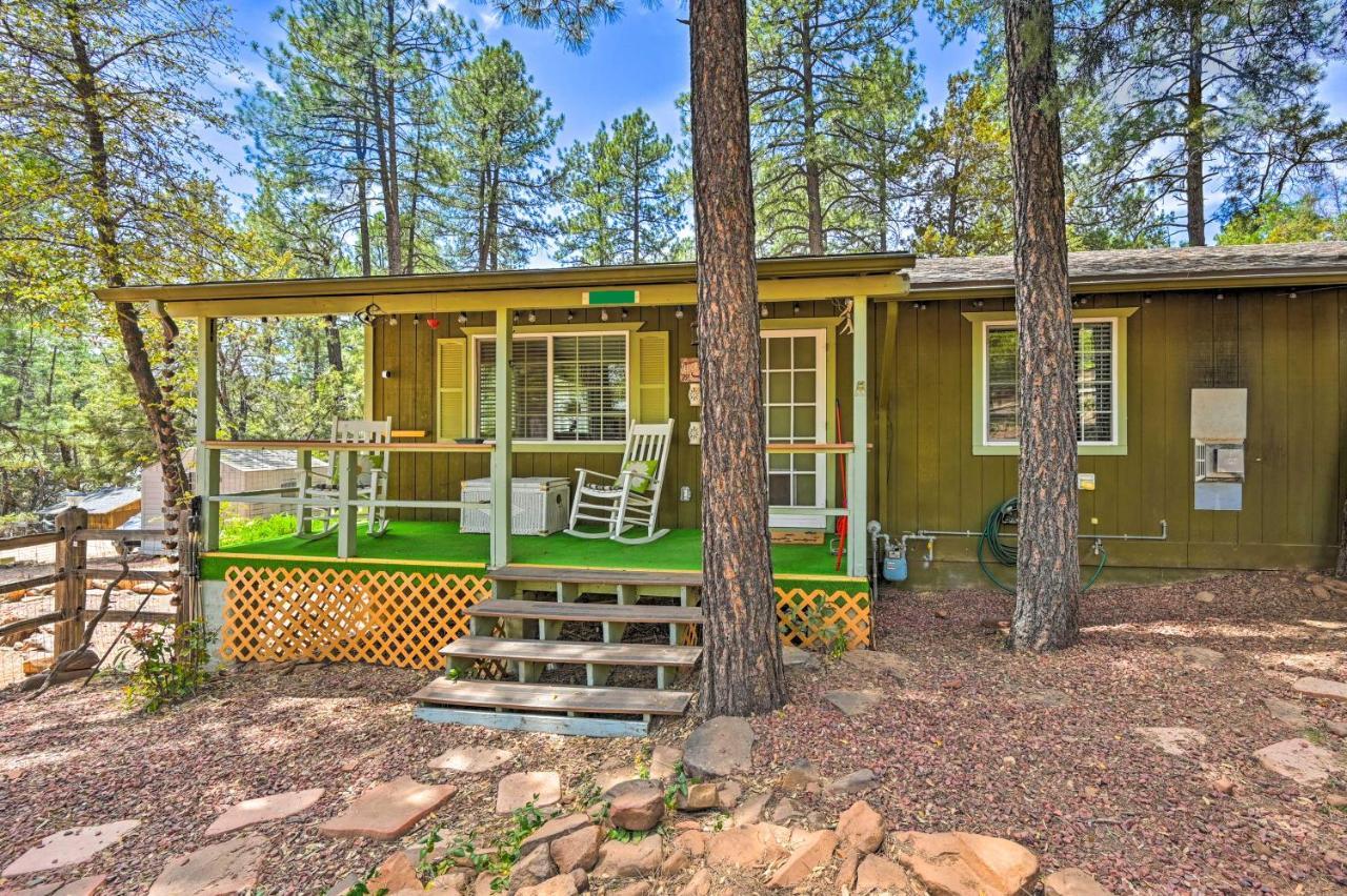 Pine Cabin In The Woods With Yard And Grill! Ngoại thất bức ảnh